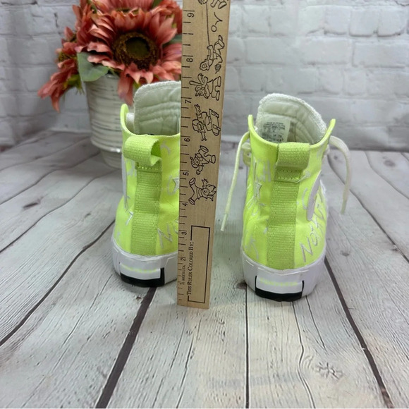 converse unt1tl3d not a chuck all star hi UNISEX kids sz 7 sneakers green colt - Picture 3 of 9